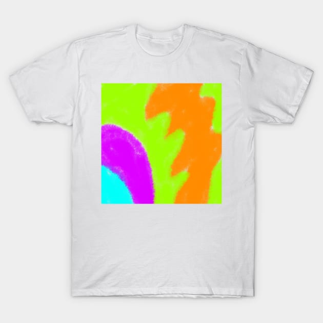 Colorful abstract texture watercolor art design T-Shirt by Artistic_st